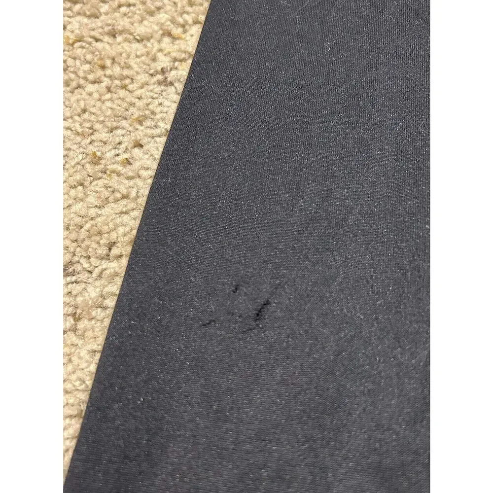 VTG PATAGONIA sz L Men's CAPILENE Base Layer Pants BLACK Long Johns USA Made Y22